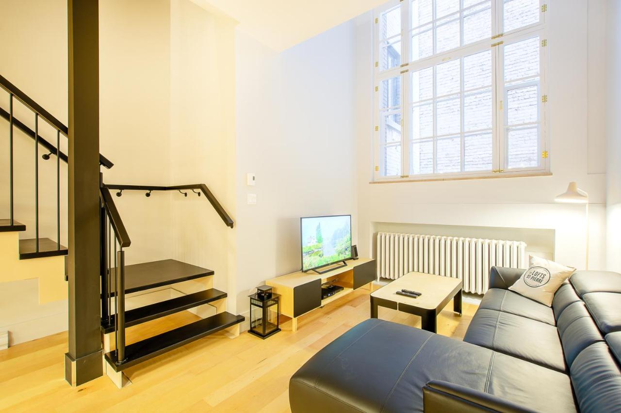 Апартаменты Les Lofts St-Pierre - Par Les Lofts Vieux-Quebec Экстерьер фото