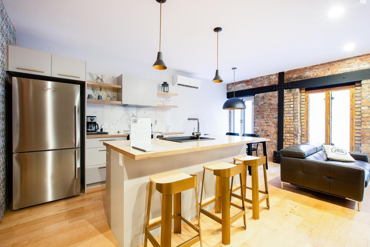 Апартаменты Les Lofts St-Pierre - Par Les Lofts Vieux-Quebec Номер фото